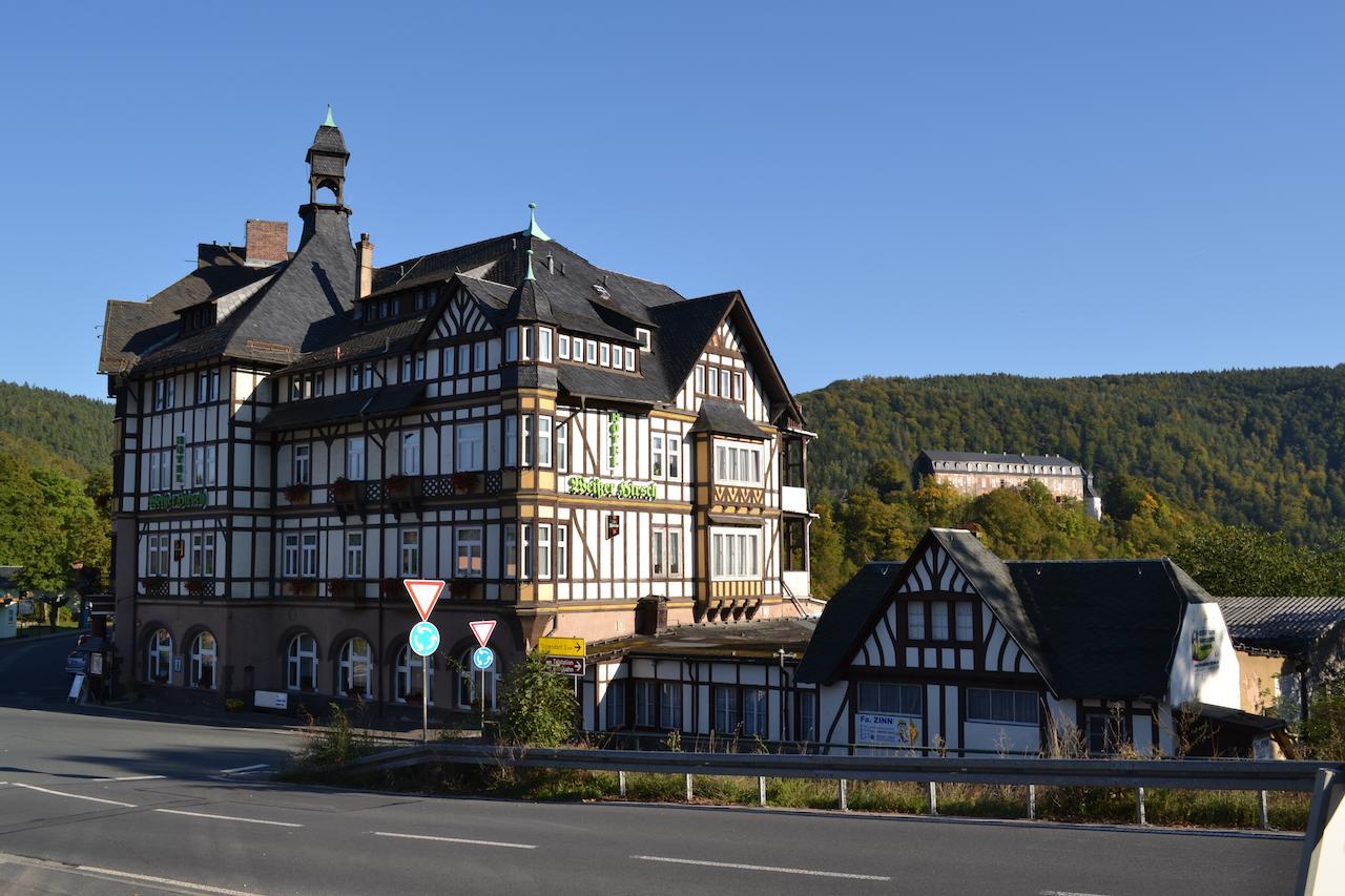 Hotel Weisser Hirsch Schwarzburg Bagian luar foto