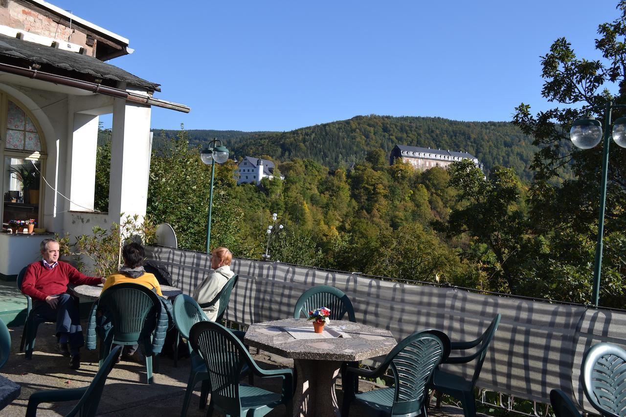 Hotel Weisser Hirsch Schwarzburg Bagian luar foto
