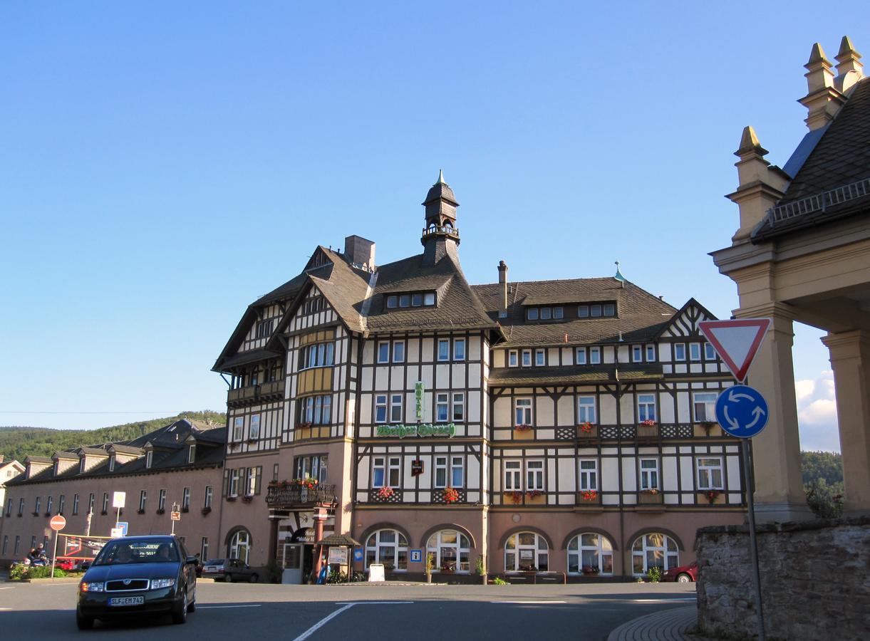 Hotel Weisser Hirsch Schwarzburg Bagian luar foto