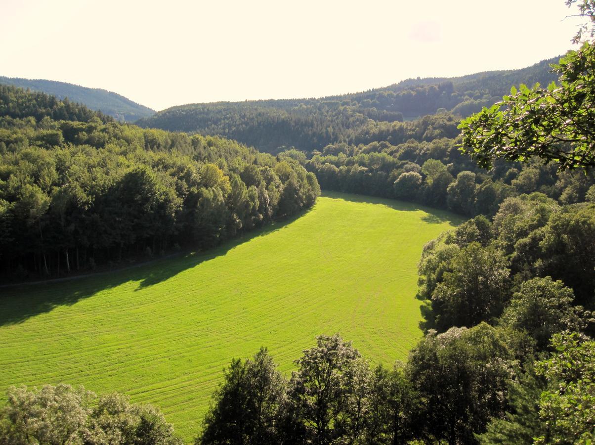 Hotel Weisser Hirsch Schwarzburg Bagian luar foto